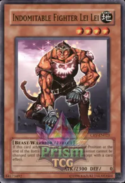 Indomitable Fighter Lei Lei CRV-EN023 Yugioh - Image 1