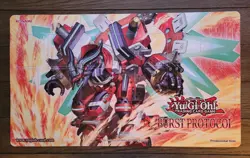 1x Burst Protocol Official OTS Premiere Promo Playmat Yugioh NEW - Image 1