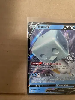 Eiscue V 055/192 Stamped Holiday Exclusive Holo Pokemon 2020 Promo Card - Image 5