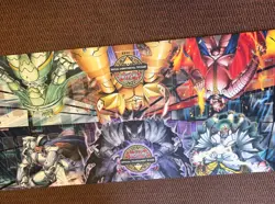 Yugioh OTS Exclusive 6 ft - 4 player playmat MONARCHS - Image 1