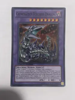 Yugioh Chimeratech Fortress Dragon Super Rare Limited CT07-EN013 VLP - Image 1