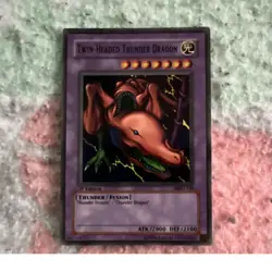 Konami Yu-Gi-Oh! TCG Twin-Headed Thunder Dragon MRD-120 Metal Raiders 1st Super… - Image 1