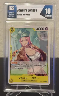 Jewelry Bonney OP04-106 4000 Power Judge Blocker Special One Piece Card Game - Image 1