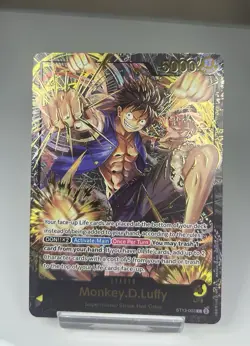 One Piece TCG Monkey D Luffy ST13-003 Foil English Rare - Image 1