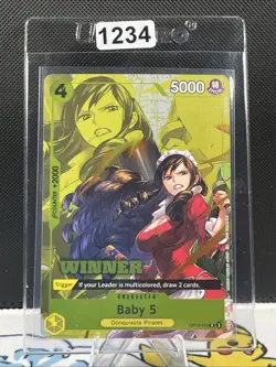 One Piece TCG Baby 5 OP12-112 Winner Pack 2026 Vol.1 Promo – (1234) - Image 1