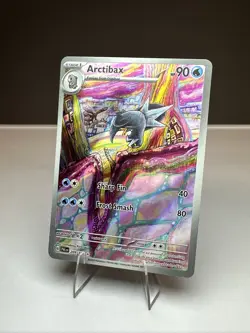 Arctibax 209/193 Paldea Evolved Illustration Rare Pokemon TCG Card NM - Image 4