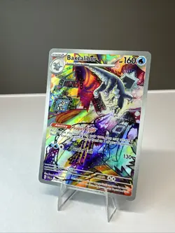 Pokemon TCG Paldea Evolved Baxcalibur #210/193 Illustration Rare Card NM - Image 1
