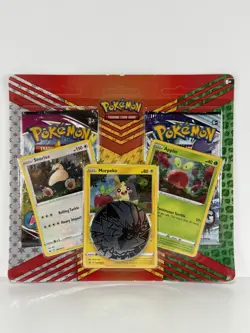 Pokemon TCG Snorlax, Morpeko & Applin Cards with 2 Booster Packs & Coin - New! - Image 1