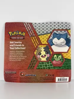 Pokemon TCG Snorlax, Morpeko & Applin Cards with 2 Booster Packs & Coin - New! - Image 2