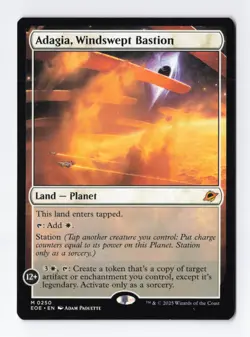 Adagia Windswept Bastion Regular Mythic Edge of Eternities MTG Card NM - Image 1