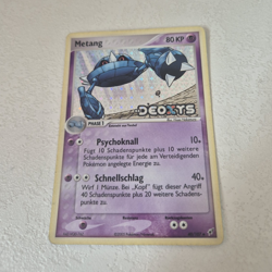 Pokemon Metang 40/107 Reverse Holo Karte EX Deoxys 2005 DE - Image 1