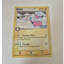 Pokemon Flaaffy 56/115 Reverse Holo Karte EX Unseen Forces 2005 Englisch - Image 1
