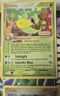 Pokemon Sarzenia 13/92 Holo Reverse Karte EX Legend Maker 2006 DE - Image 1