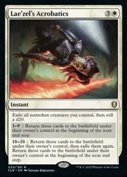 Lae'zel's Acrobatics [Commander Legends: Battle for Baldur's Gate] Magic MTG - Image 1