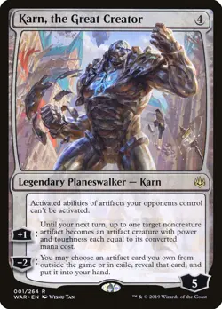 Karn, the Great Creator [War of the Spark] Magic MTG - Image 1