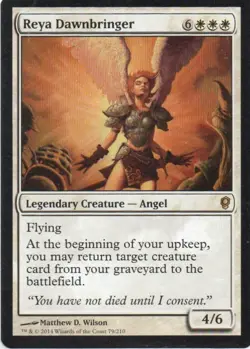 MTG: Conspiracy: Reya Dawnbringer: Lightly Played Condition - Image 1