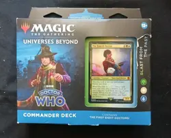 Magic The Gathering Doctor Who Blast From The Past Commander Deck FREE SHIPPING - Image 1