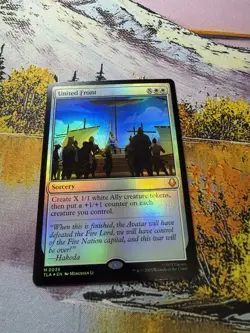 United Front Foil NM MTG TLA Near Mint Regular Magic The Gathering Fast Shipping - Image 1