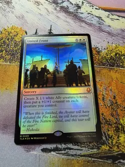 United Front Foil NM MTG TLA Near Mint Regular Magic The Gathering Fast Shipping - Image 2