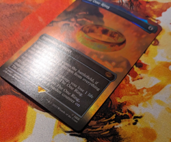 MTG The One Ring (Borderless) # 451 Promo Foil - The Lord of the Rings NM - Image 2