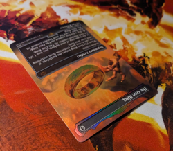 MTG The One Ring (Borderless) # 451 Promo Foil - The Lord of the Rings NM - Image 3