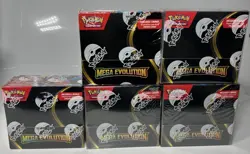 Pokemon ME01 Mega Evolutions Enhanced Booster Box Lot Factory Sealed ( 5 Boxes ) - Image 1