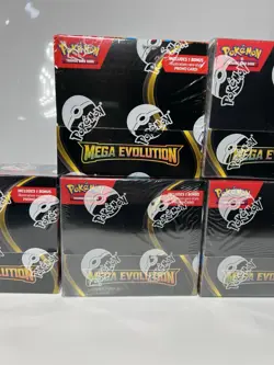 Pokemon ME01 Mega Evolutions Enhanced Booster Box Lot Factory Sealed ( 5 Boxes ) - Image 3