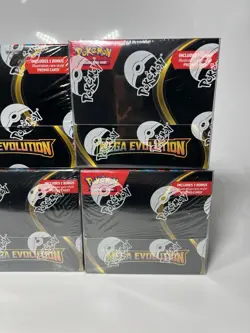 Pokemon ME01 Mega Evolutions Enhanced Booster Box Lot Factory Sealed ( 5 Boxes ) - Image 4