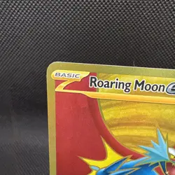 Pokemon Card TCG - Roaring Moon ex 262/182 Hyper Rare Gold Paradox Rift NM/LP - Image 2