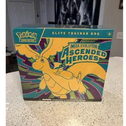 Pokemon TCG Mega Evolution: Ascended Heroes Elite Trainer Box ETB (Sealed) - Image 1