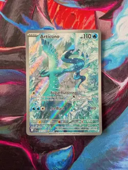 Pokemon TCG Articuno #161/159 Sv09: Journey Together Illustration Rare NM - Image 1