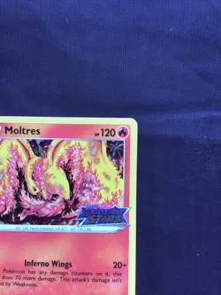 Pokemon Cards: Brilliant Stars Staff Prerelease Promo: Moltres SWSH185 - Image 4