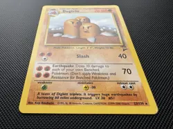 Pokemon TCG Dugtrio Base Set 2 23/130 Non Holo - Image 2