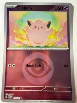 Clefairy 074/217 - Psychic Energy Reverse Holo - Pokemon TCG: Ascended Heroes NM - Image 1