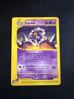 Pokemon Card - Starmie Skyridge 30/144 Rare Non-Holo - Image 1