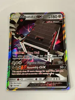 Pokemon TCG - Stakataka GX #102/168 - SM: Celestial Storm - Ultra Rare - NM - Image 2