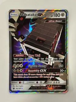 Pokemon TCG - Stakataka GX #102/168 - SM: Celestial Storm - Ultra Rare - NM - Image 4