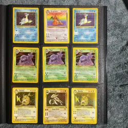 Base Set Fossil Pokemon collection WOTC TCG RARE 3rd print Zapdos 1999-2000 💎 - Image 4