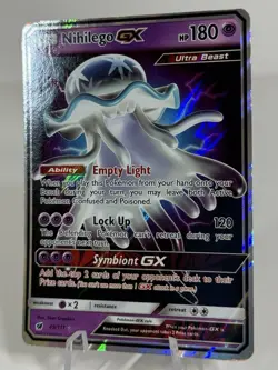Pokemon TCG Nihilego GX TCG 49/111 S&M Crimson Invasion Ultra Rare Holo [NM] - Image 4