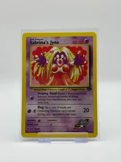 Sabrina's Jynx Gym Challenge 57/132 EX/LP Pokemon Card Vintage WOTC Uncommon - Image 1