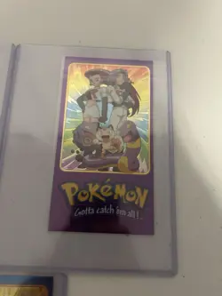 1999 POKEMON TOPPS TOPPERS 2 FULL SET 5/5 VINTAGE MINT CONDITION WITH TOP LOADER - Image 4