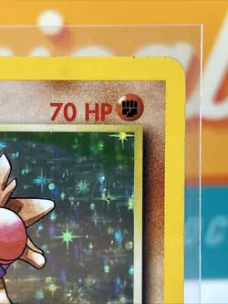 Hitmonchan #7 Holo Rare Pokemon TCG 1999 Base Set Unlimited MP Moderately Played - Image 5