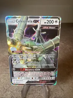 Celesteela GX 163/214 Unbroken Bonds Ultra Rare Holo Pokemon Card NM - Image 1