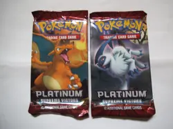 2009 Pokemon Platinum Supreme Victors Blister Vintage Two Booster Packs **NEW** - Image 1