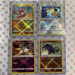 Pokemon Lot Radiant Gardevoir Hawlucha Jirachi Eternatus Pokemon Card NM - AG - Image 1