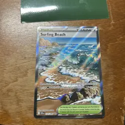 Surfing Beach Full Art [NM] - ME04: Chaos Rising 114/086 Pokemon TCG - Image 2