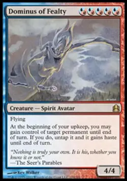 Dominus of Fealty - Light Play MTG Commander - Image 1