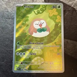 Rowlet 090/088 - Illustration Rare - Perfect Order - Pokemon TCG pack fresh - Image 1
