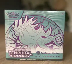 Temporal Forces Pokemon Center Elite Trainer Box ETB Walking Wake Sealed - Image 2