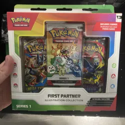 Pokemon TCG First Partner Illustration Collection Series 1 DAMAGED BOX - Image 1